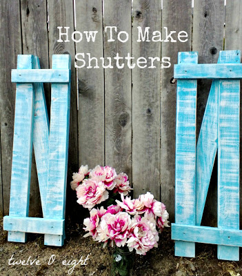 how to make shutters