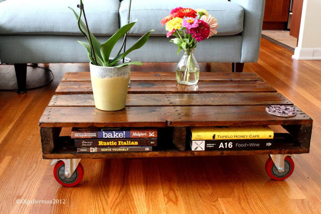 ideas for pallets - pallet coffee table