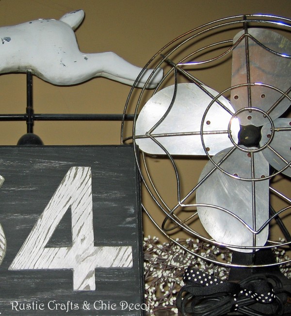 decorating with fans by rustic-crafts.com