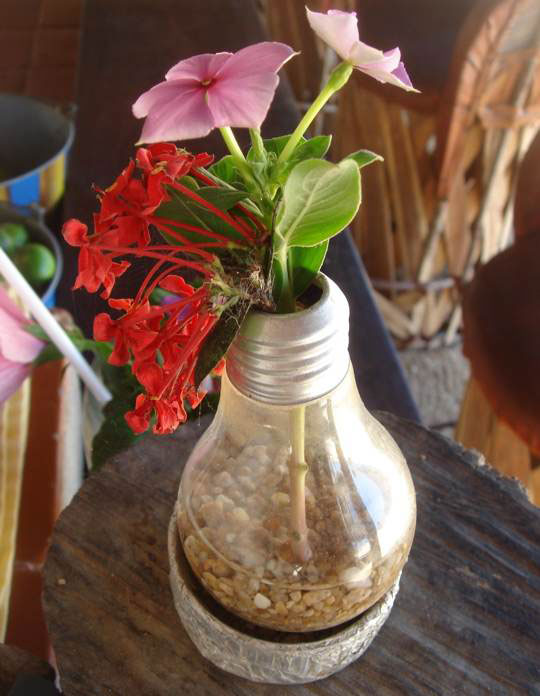 DIY Bud Vases Using Funky Finds - Rustic Crafts & Chic Decor