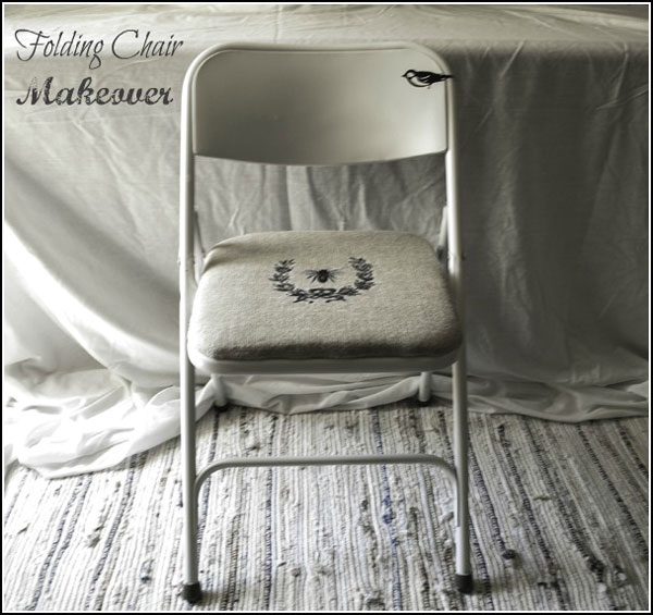 folding chair makeovers