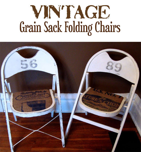folding chair makeovers