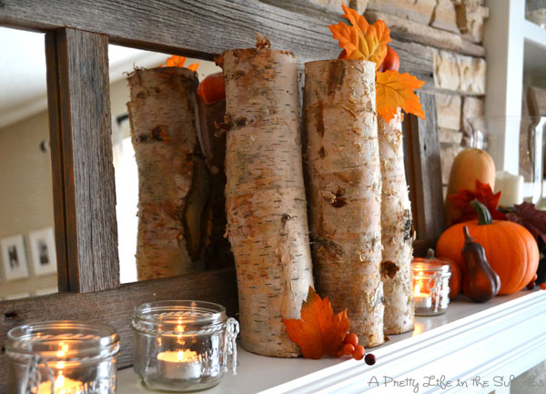 fall mantel decorating ideas