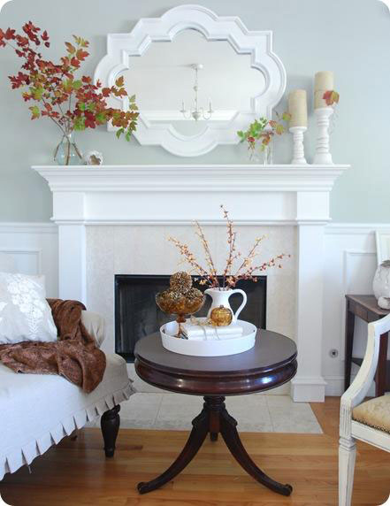 fall mantel decorating ideas