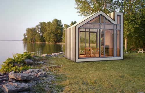 glass cabin