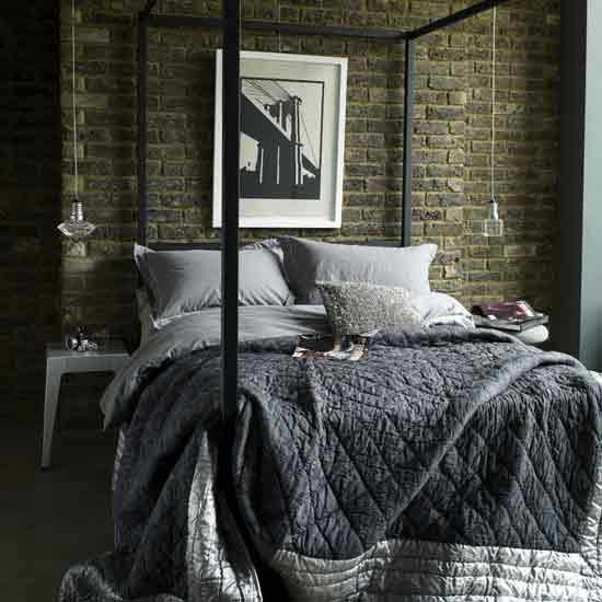 rustic chic bedroom