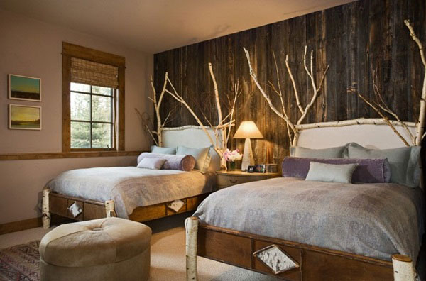 rustic chic bedroom