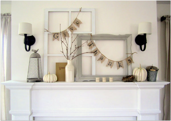 fall mantel decorating ideas