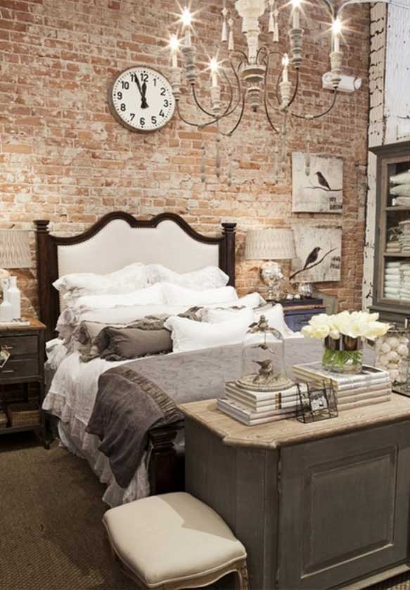 rustic chic bedroom