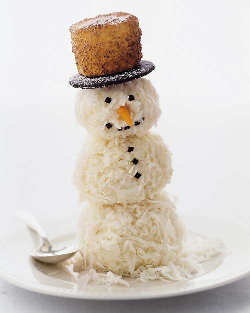 coconut snowman