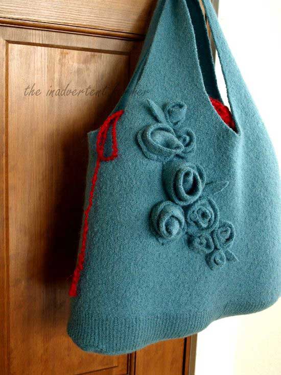 How to Make a Felted Basket From an Upcycled Sweater