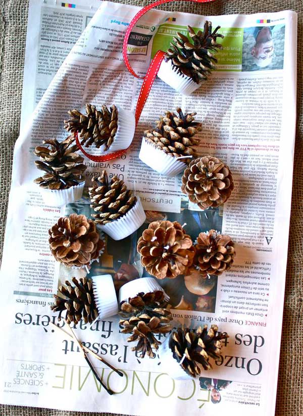 pinecone fire starters