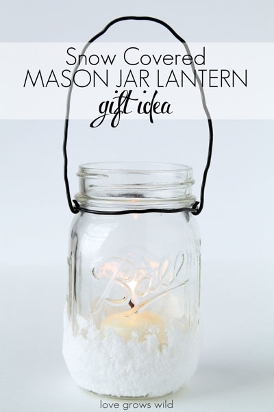 mason jar lantern
