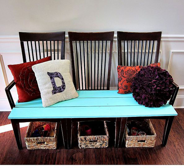 diy chair bench