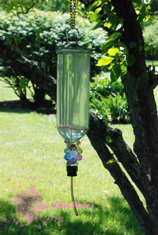 diy hummingbird feeder