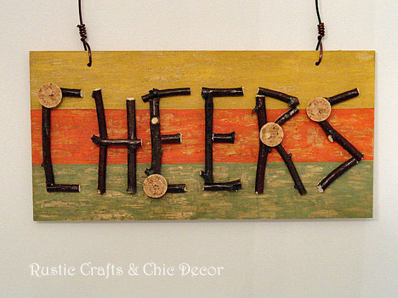 rustic sign craft by rustic-crafts.com