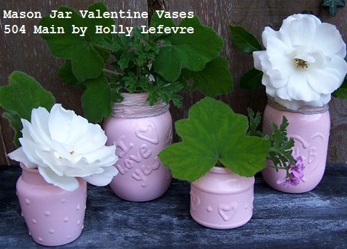 mason jar vases