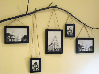 twig photo display