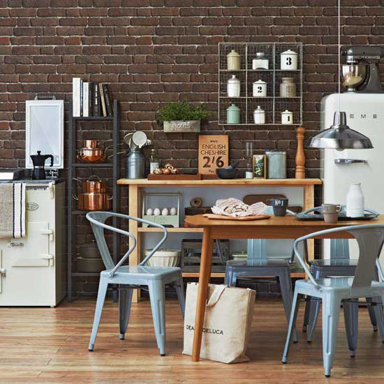 industrial chic kitchen