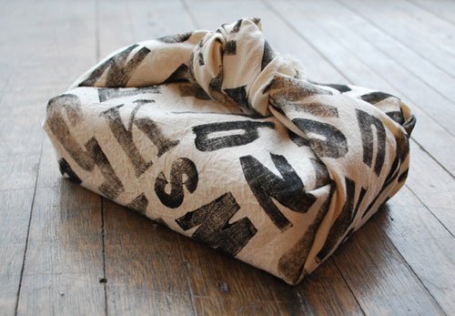 fabric gift wrap