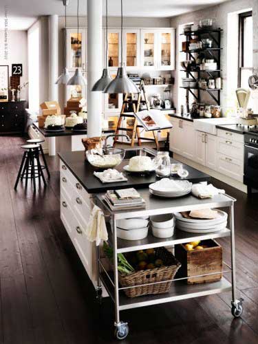 industrial chic kitchen