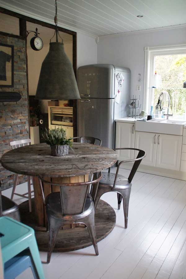 industrial chic kitchen