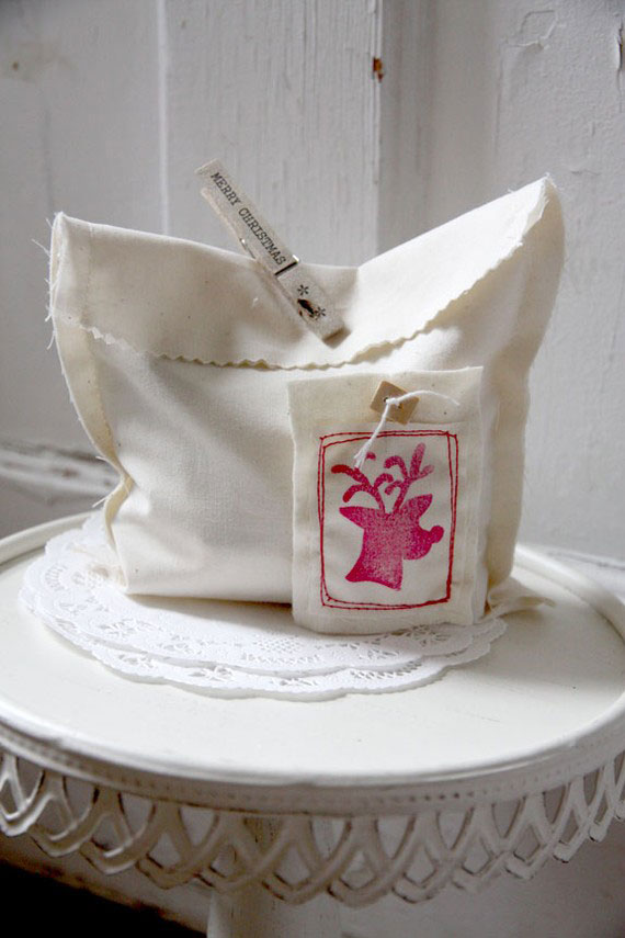 muslin gift bag