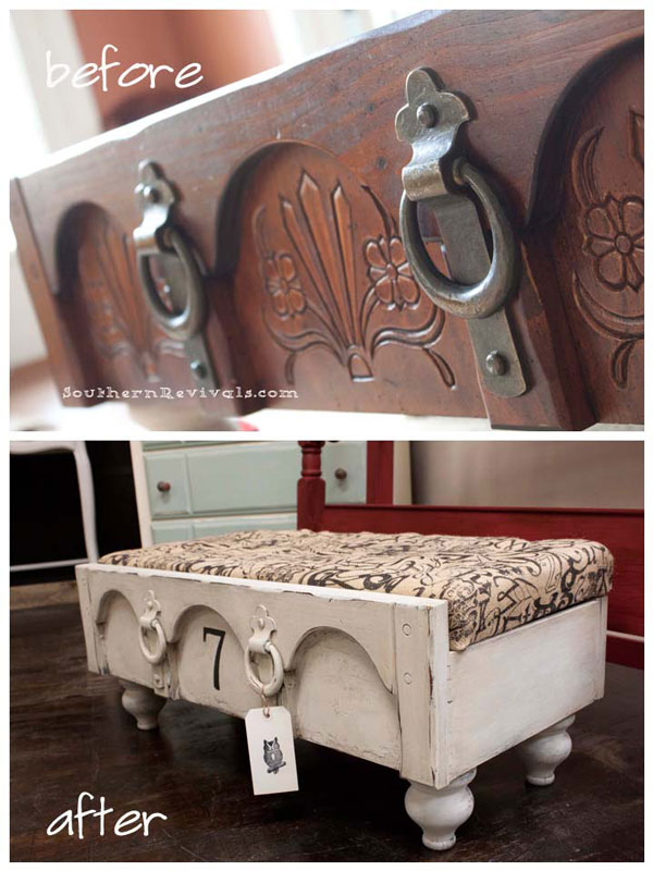 drawer ottoman