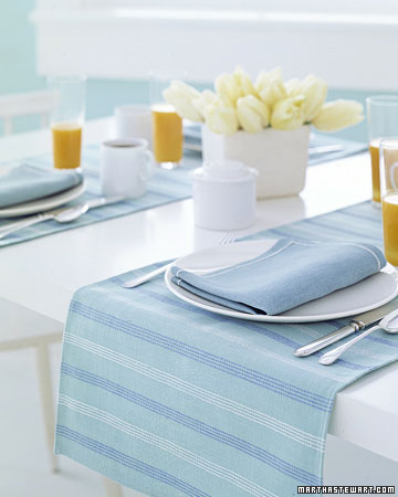 table runner placemats