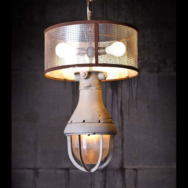 repurposed light fixture