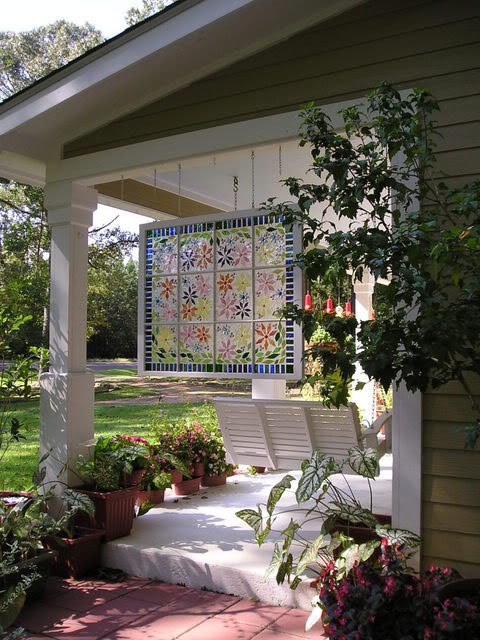 stained glass window