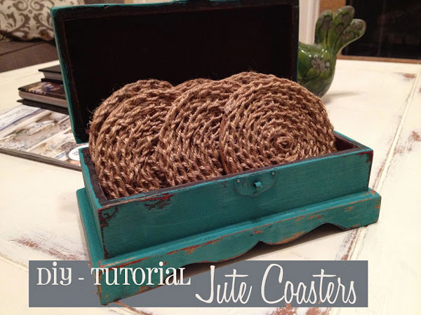 jute coasters