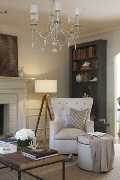 rustic chic living room