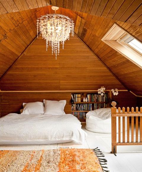 rustic-chic-loft loft bedroom ideas