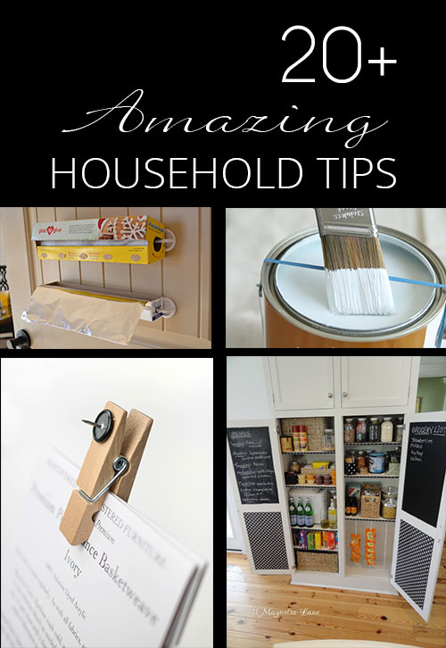 household tips