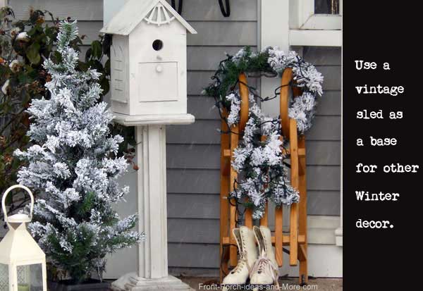 winter porch