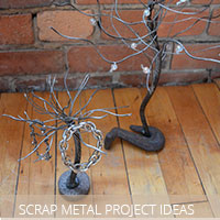 Scrap Metal DIY Project Ideas - Rustic Crafts & DIY