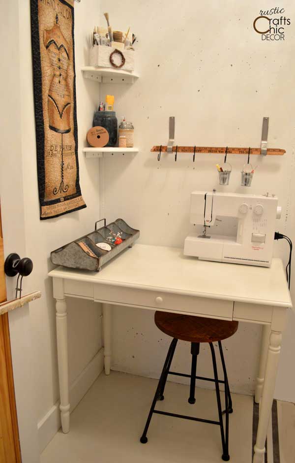 Craft Room Ideas For A Small Space - Rustic Crafts & Chic ...