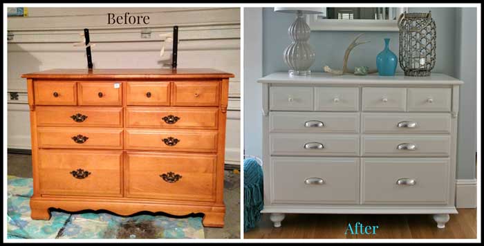 how to update old furniture