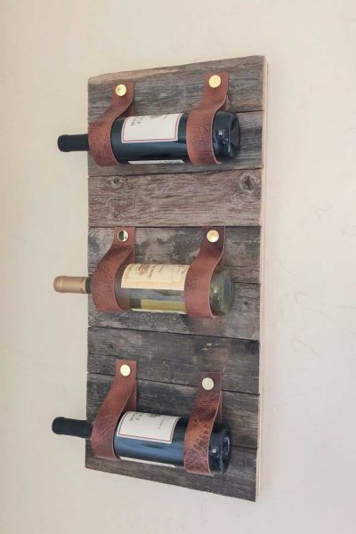 DIY Wine Racks For Your Wall - Rustic Crafts & DIY