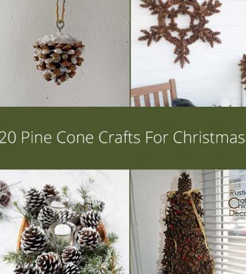 pine cone crafts for christmas