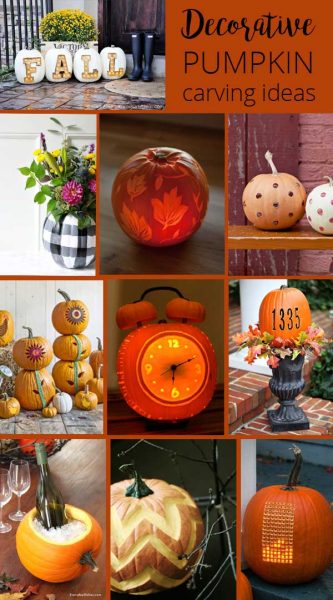 Pumpkin Carving Ideas To Wow Your Guests - Rustic Crafts & DIY