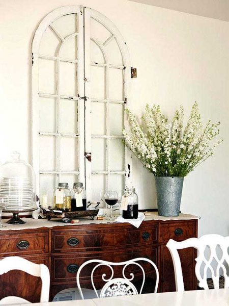 50 Ways To Use Old Windows - Rustic Crafts & DIY