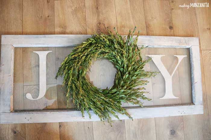 DIY Joy sign