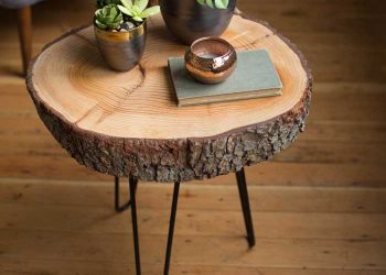 easy home projects - rustic side table