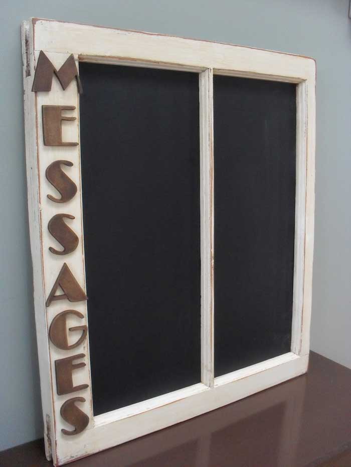 window message board chalkboard