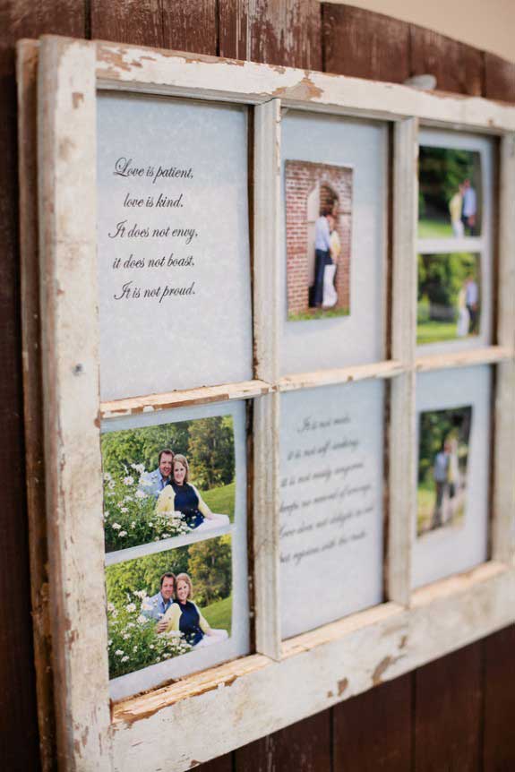 window photo frame wall art