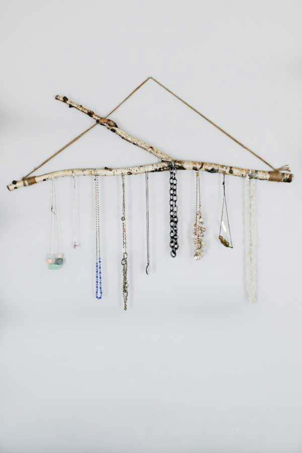 Branch hot sale necklace holder