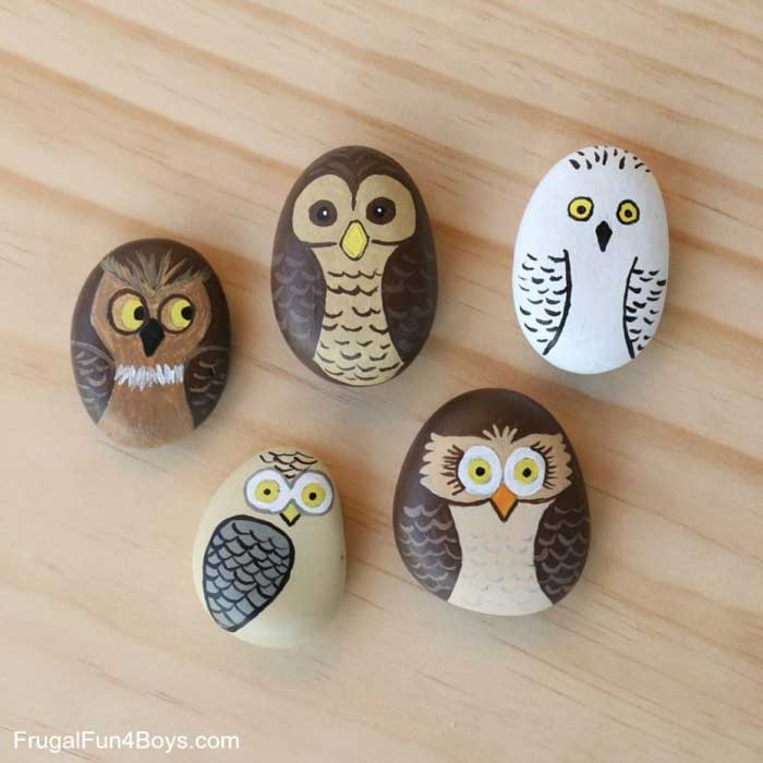 A Round-up Of Rock Crafts - Rustic Crafts & DIY