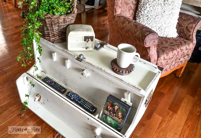 tool box side table